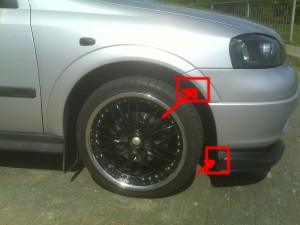 Astra MK4 Wheel Arch