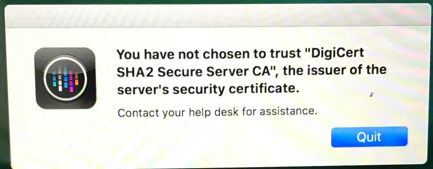 citrix viewer you have not chosen to trust 2017